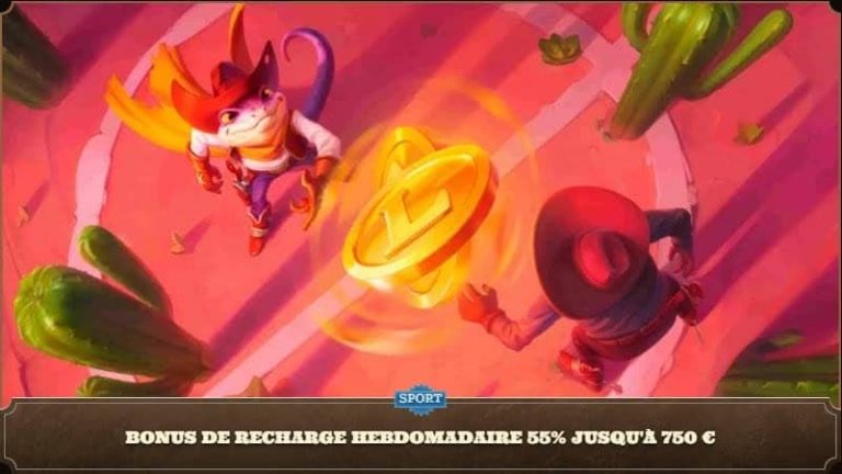Lizaro Casino bonus recharge hebdomadaire