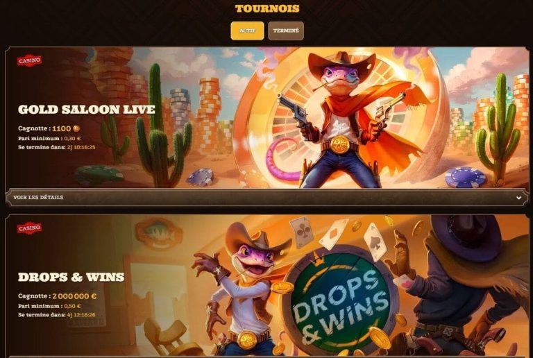 Lizaro Casino Drops Wins