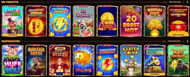 Lizaro Casino machines à sous